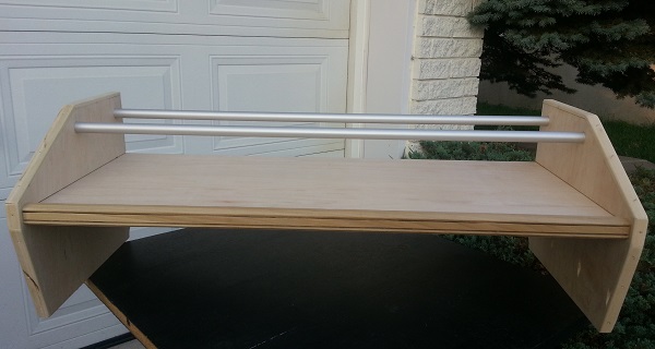 Building custom shoes rack